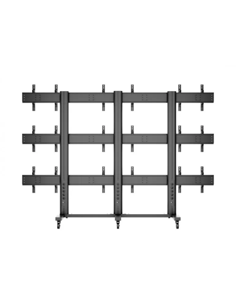 MULTIBRACKETS 9734 Soporte sol móvil Multibrackets Public Video Wall Stand - 9 pantallas 40 -55  VESA Max 800x400 MULTIBRACKET