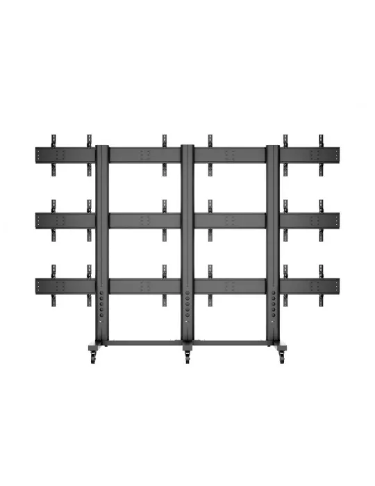 MULTIBRACKETS 9734 Support sol mobile Multibrackets Public Video Wall Stand - 9 screens 40 -55  VESA Max 800x400 MULTIBRACKETS