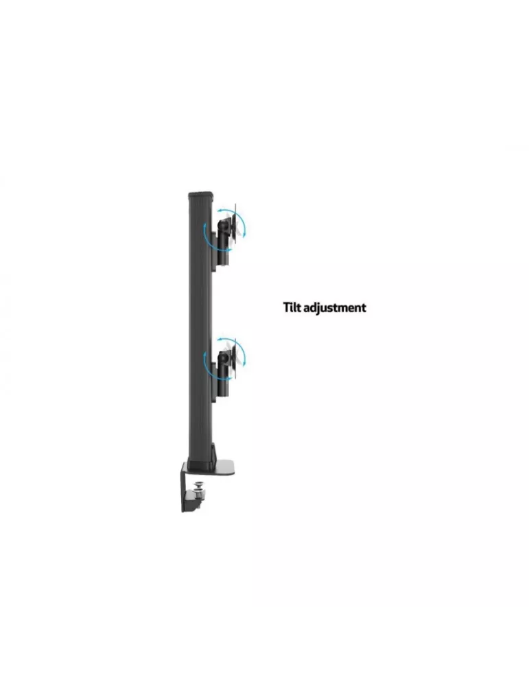 MULTIBRACKETS 0556 Multibrackets Soporte de sobremesa HD Pantalla panorámica vertical doble - 2 pantallas 32  - 50  VESA Máx.