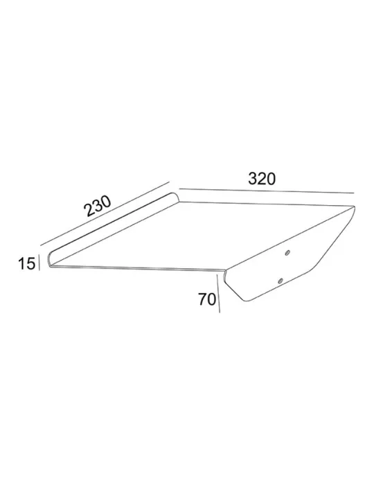 MULTIBRACKETS 2203 Broschürenregal Multibrackets A4 Brochure Shelf Public Display Stand Black MULTIBRACKETS MUL2203 | MusicGoo