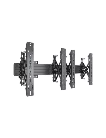 MULTIBRACKETS 5020 Multibrackets Wallmount Pro MBW2x1U Push In Pop Out Negro - 2 pantallas 32 -55  VESA Max 400x400 MULTIBRACK