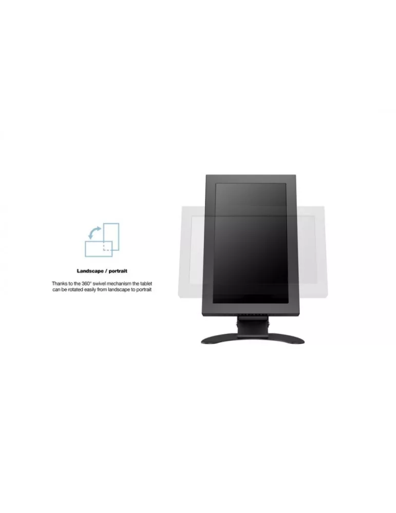 MULTIBRACKETS 2543 Support de table rotatif Multibrackets Tablestand for Lockable Tablet Mount + Enclosure - écran de 13" VESA 