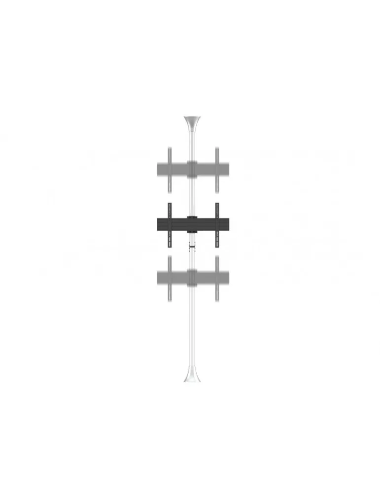 MULTIBRACKETS 5693 Soporte sol plafond Multibrackets Soporte de suelo a techo Pro MBFC1U Cromo - pantalla 40 -65  VESA Max 600