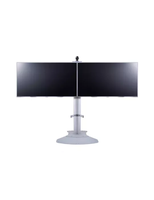 MULTIBRACKETS 5392 Support mobile Double ecrans Multibrackets Public Display Stand 145 Dual Silver - écran 46"-52" VESA Max 800