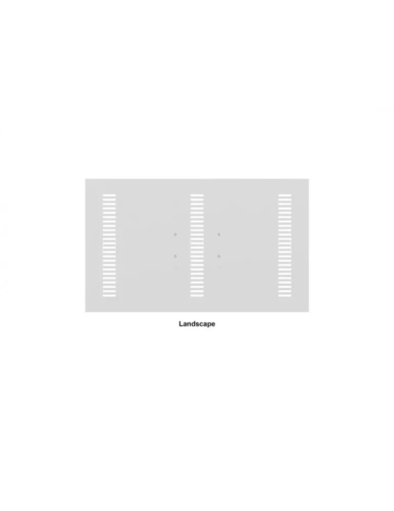 MULTIBRACKETS 1133 Plaque arrière caisson Multibrackets Enclosure 43  Back Plate Small Blanco MULTIBRACKETS MUL1133 | MusicGoo