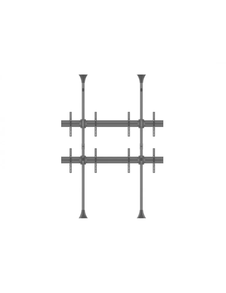MULTIBRACKETS 6084 Support mur d images sol-plafond Multibrackets Floor to Ceiling Mount Pro MBFC2UX2 - 4 pantallas 40 -65  VE