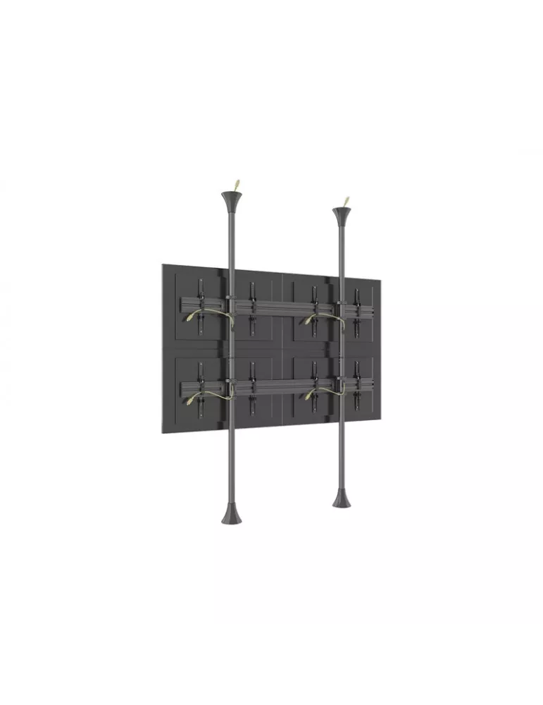 MULTIBRACKETS 6084 Support mur d images sol-plafond Multibrackets Floor to Ceiling Mount Pro MBFC2UX2 - 4 screens 40 -65  VESA