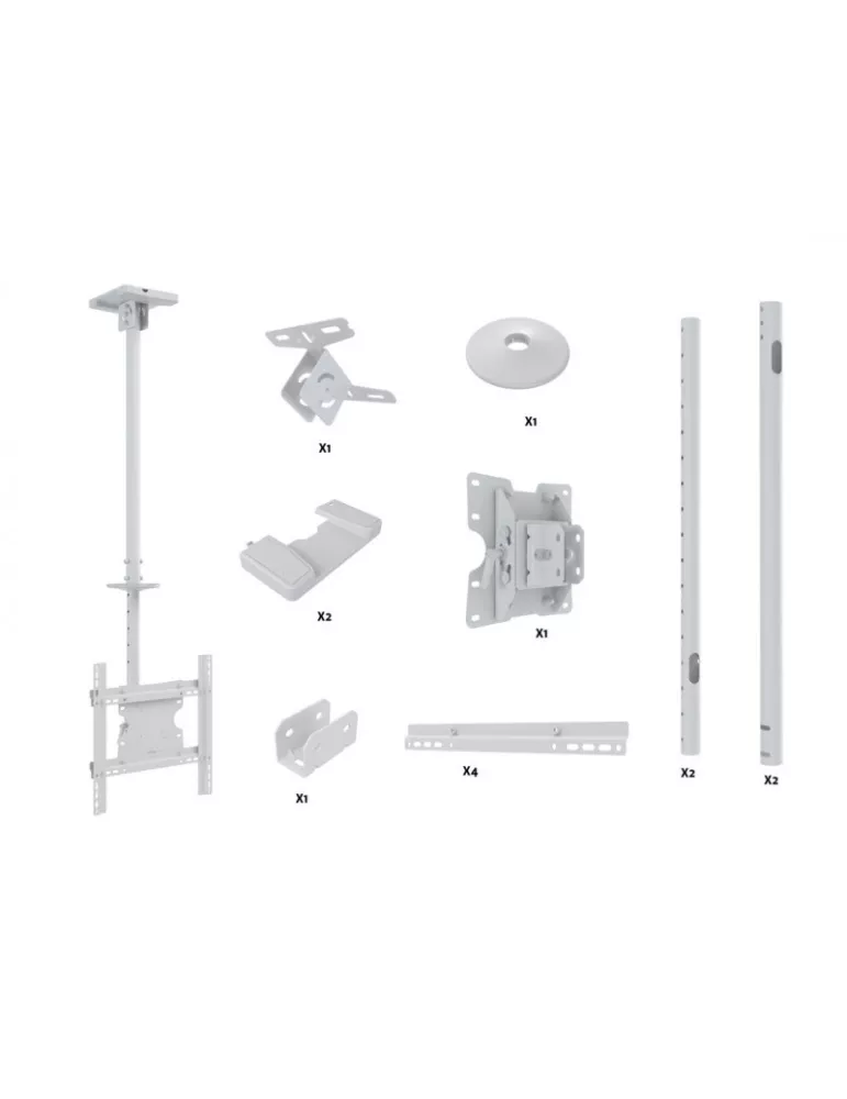 MULTIBRACKETS 2494 Support plafond Multibrackets Public Ceilingmount Medium Single - écran 32"-55" VESA Max 400x400