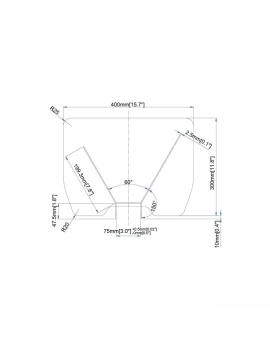 MULTIBRACKETS 5865 Regal Multibrackets AV Shelf Column 10kg MAX MULTIBRACKETS MUL5865 | MusicGoodDeal
