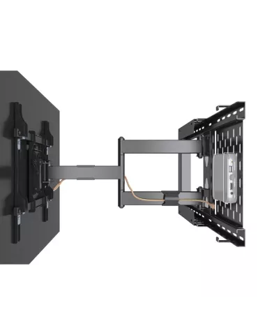 MULTIBRACKETS 0198 Support mural articulé avec boîtier STB Multibrackets Hospitality Flexarm with STB Enclosure pour moniteur L 2