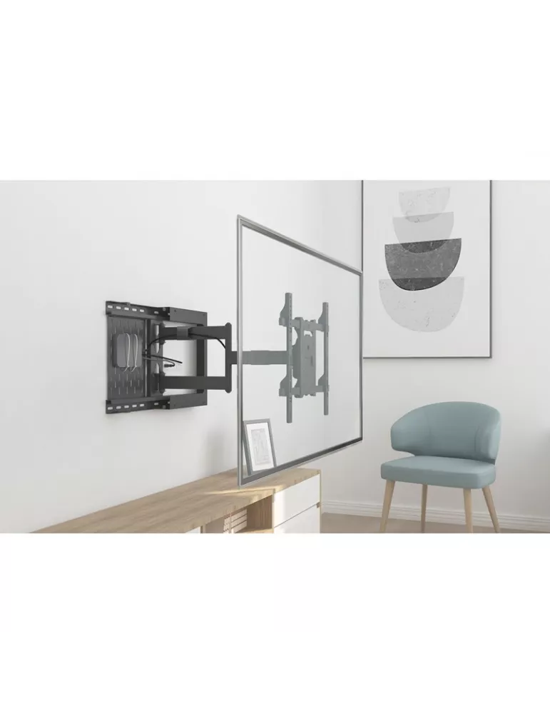 MULTIBRACKETS 0198 Support mural articulé avec boîtier STB Multibrackets Hospitality Flexarm with STB Enclosure pour moniteur L