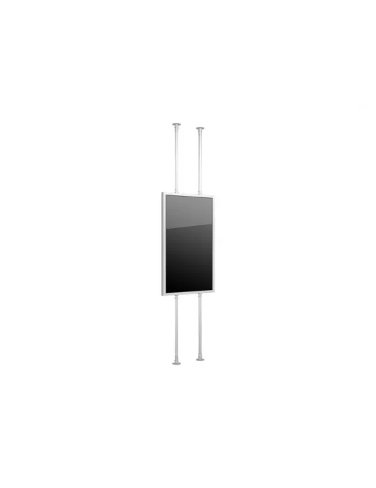 MULTIBRACKETS 5742 Support sol plafond avec caisson Multibrackets Enclosure 75  Floor to Ceiling Medium Blanc - écran 75  VESA