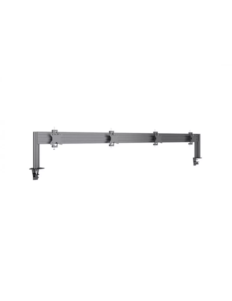 MULTIBRACKETS 5537 Support de table Multibrackets Deskmount Column Pro 4x1 MBDM4x1U - 4 écrans 15-32" VESA Max 100x100