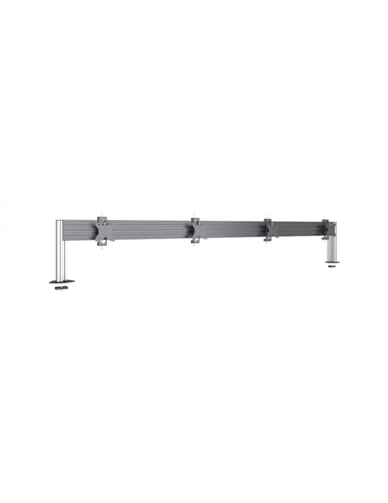 MULTIBRACKETS 5537 Support de table Multibrackets Deskmount Column Pro 4x1 MBDM4x1U - 4 écrans 15-32" VESA Max 100x100