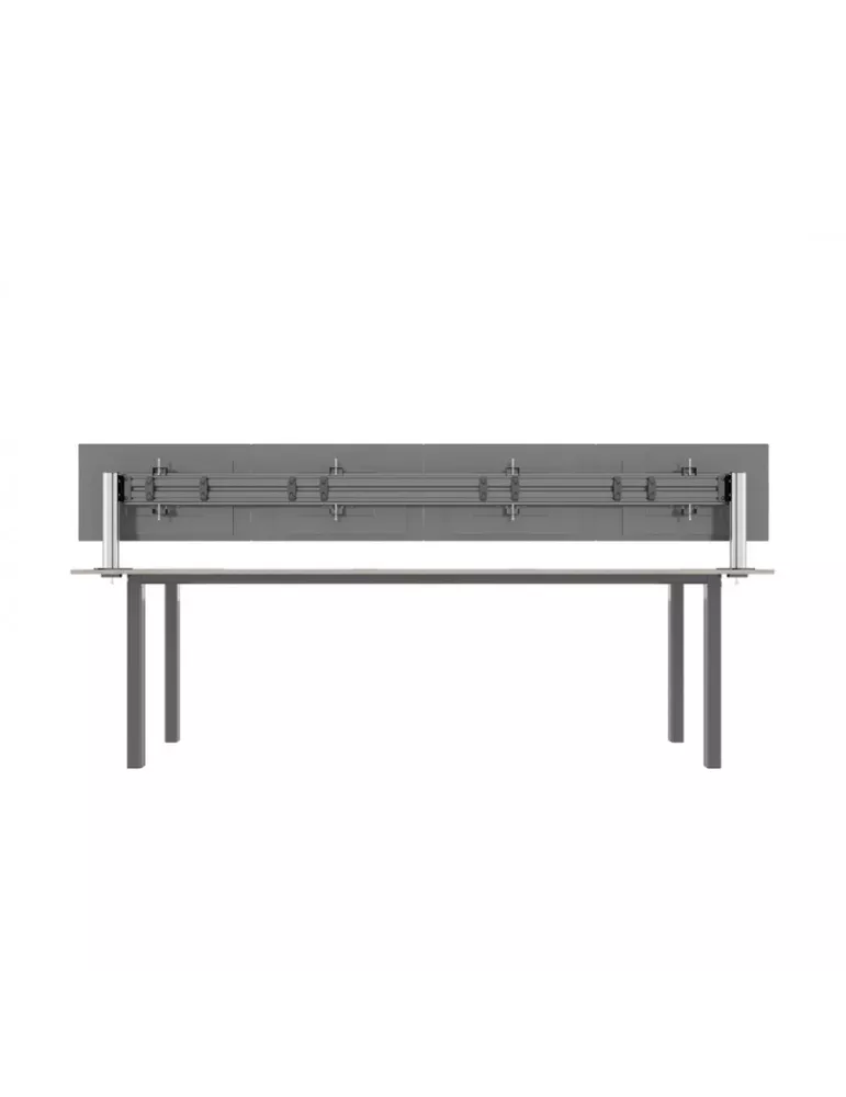 MULTIBRACKETS 5537 Soporte de mesa Multibrackets Columna de sobremesa Pro 4x1 MBDM4x1U - 4 pantallas 15-32  VESA Máx. 100x100