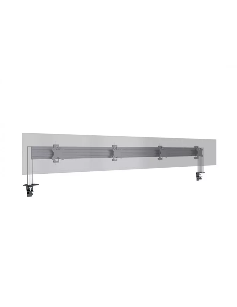 MULTIBRACKETS 5537 Support de table Multibrackets Deskmount Column Pro 4x1 MBDM4x1U - 4 écrans 15-32" VESA Max 100x100