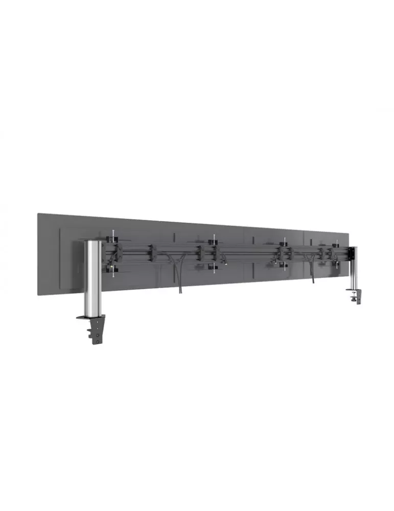 MULTIBRACKETS 5537 Soporte de mesa Multibrackets Columna de sobremesa Pro 4x1 MBDM4x1U - 4 pantallas 15-32  VESA Máx. 100x100