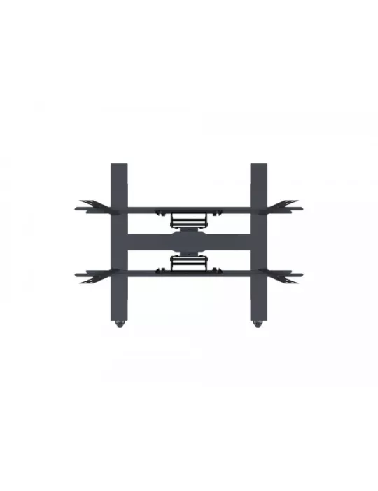 MULTIBRACKETS 5983 Support mobile inclinable Multibrackets Public Display Stand 180 HD Back to Back Black - 2 screens 55 -80