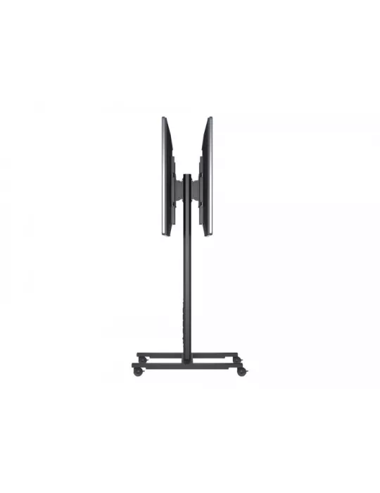 MULTIBRACKETS 5983 Mobiler neigbarer Ständer Multibrackets Public Display Stand 180 HD Back to Back Black - 2 Bildschirme 55 -