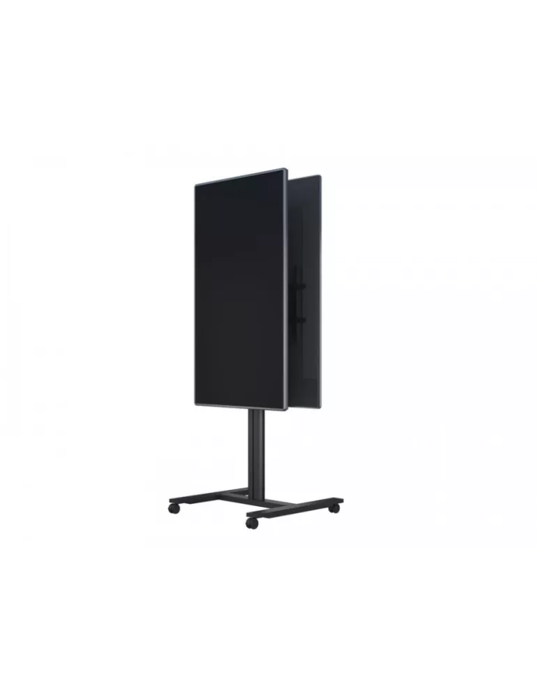 MULTIBRACKETS 5983 Mobiler neigbarer Ständer Multibrackets Public Display Stand 180 HD Back to Back Black - 2 Bildschirme 55 -