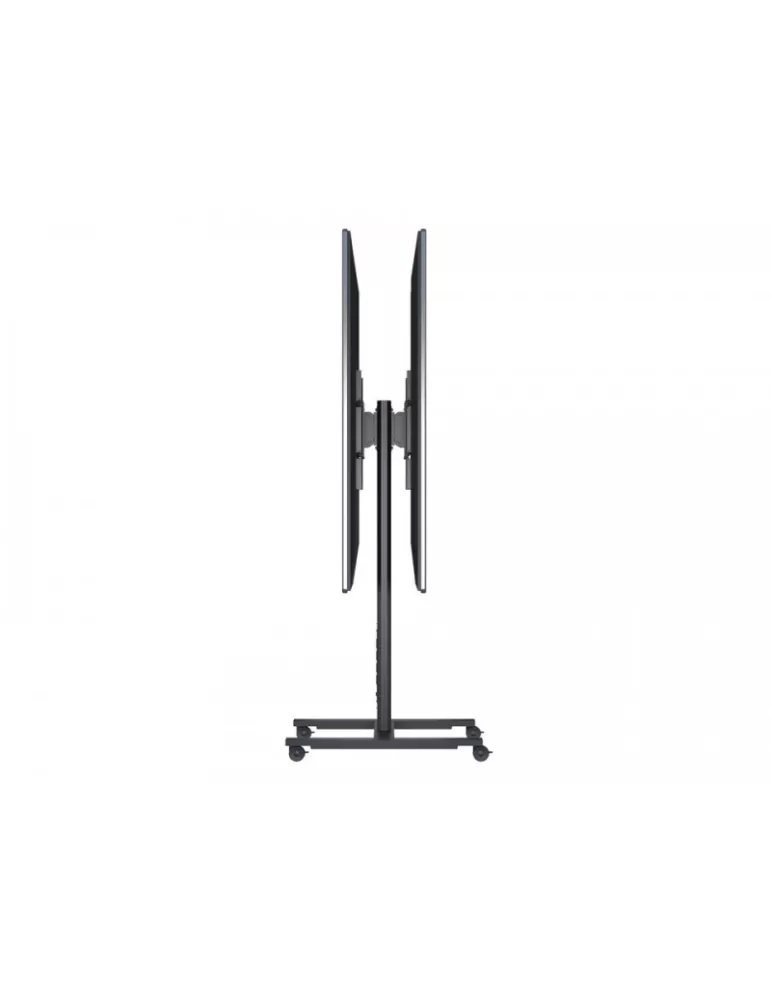MULTIBRACKETS 5983 Support mobile inclinable Multibrackets Public Display Stand 180 HD Back to Back Black - 2 écrans 55"-80" VE