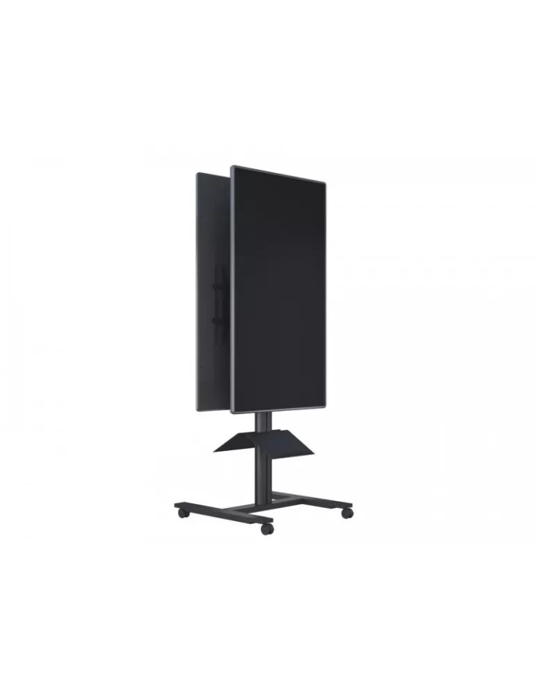 MULTIBRACKETS 5983 Support mobile inclinable Multibrackets Public Display Stand 180 HD Back to Back Black - 2 screens 55 -80