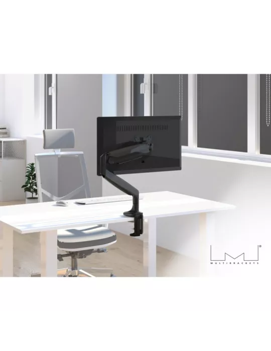 MULTIBRACKETS 3262 Support de table articulé Multibrackets Deskmount Gas Spring Single Black - écran de 15" - 30" VESA Max 100x