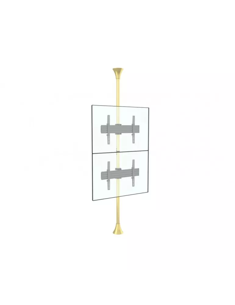 MULTIBRACKETS 5730 Support sol plafond Multibrackets Floor to Ceiling Mount Pro MBFC2U - 2 écrans 40"-65" VESA Max 600x400