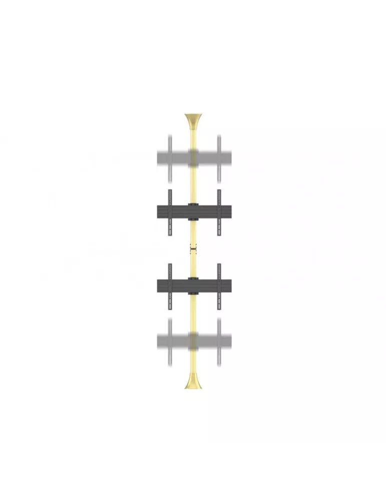 MULTIBRACKETS 5730 Support sol plafond Multibrackets Floor to Ceiling Mount Pro MBFC2U - 2 écrans 40"-65" VESA Max 600x400