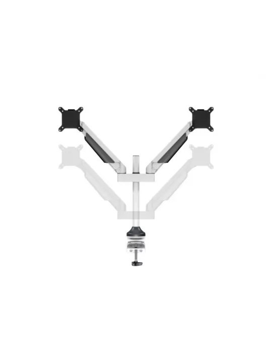 MULTIBRACKETS 7181 Soporte de mesa articulado Multibrackets M VESA Gas Lift Arm Dual - 2 pantallas de 15 - 32  VESA Max 100x10