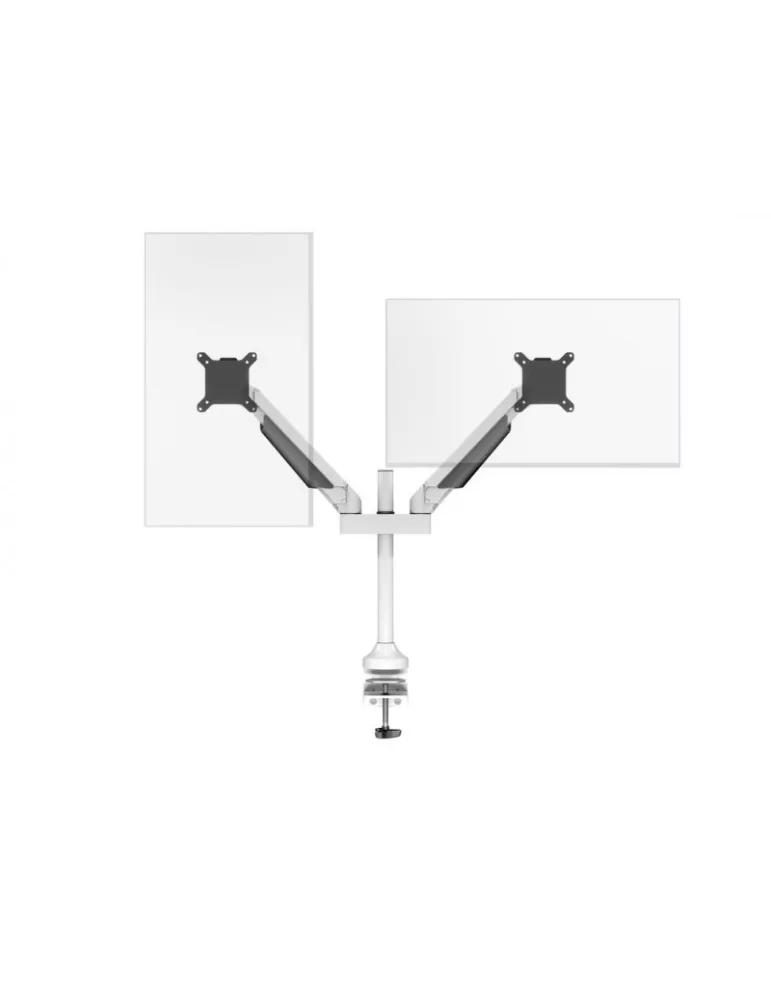 MULTIBRACKETS 7181 Gelenkige Tischhalterung Multibrackets M VESA Gas Lift Arm Dual - 2 BildschirmS von 15 - 32  VESA Max 100x1