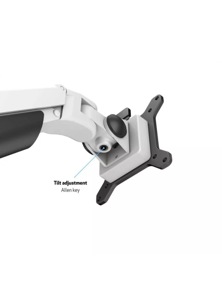 MULTIBRACKETS 7181 Articulated table support Multibrackets M VESA Gas Lift Arm Dual - 2 screens from 15 - 32  VESA Max 100x100