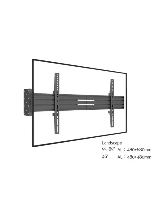 MULTIRACKETS 7338 Equerre murale Pro Series- Placa expositora simple de pared Ref MULTIBRACKETS MUL7338 | MusicGoodDeal