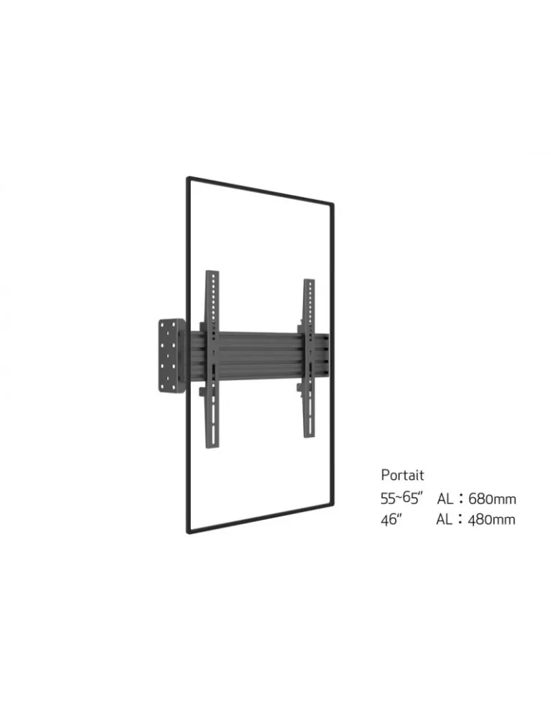 MULTIBRACKETS 7338 Pro Series-Wandwinkel- Single display plate from wall Ref MULTIBRACKETS MUL7338 | MusicGoodDeal