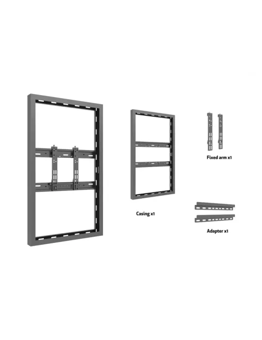 MULTIBRACKETS 6671 Cadre mural sécurisé moniteur Multibrackets PRO Series Enclosure 43'' REF: