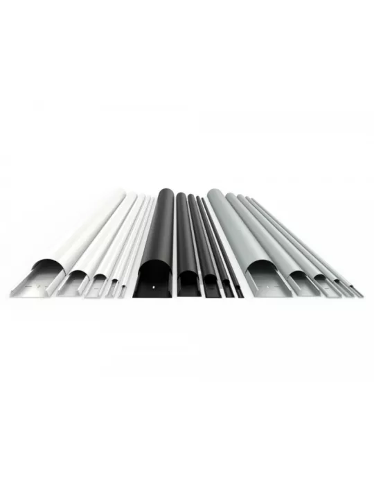 MULTIBRACKETS 1301 Cache-câble Multibrackets Cable Cover Gris - 33 mm x 16 m