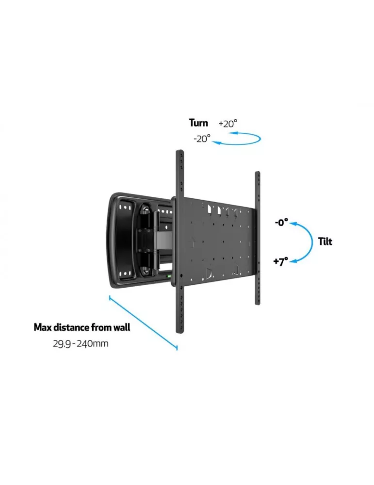 MULTIBRACKETS 4036 Wall mount incl.   rotative Multibrackets Super Slim Tilt   Turn REF  MULTIBRACKETS MUL4036 | MusicGoodDeal