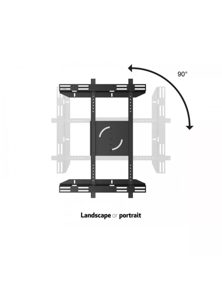 MULTIBRACKETS 6993 Bildschirmhalterung Multibrackets Public Display Stand Single Screen Mount - Einzelbildschirm VESA Max 800x