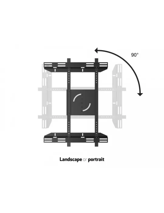 MULTIBRACKETS 6993 Support écran Multibrackets Public Display Stand Single Screen Mount - écran simple VESA Max 800x400