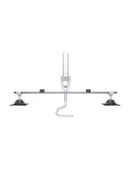 MULTIBRACKETS 6362 Soporte de mesa articulado Multibrackets Brazo de elevación a gas c. Travesaño Duo - 2 pantallas 15 - 28  V
