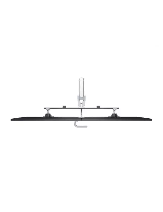 MULTIBRACKETS 6362 Gelenkige Tischhalterung Multibrackets Gas Lift Arm w. Duo Crossbar - 2 Bildschirme von 15 -28  VESA Max 10
