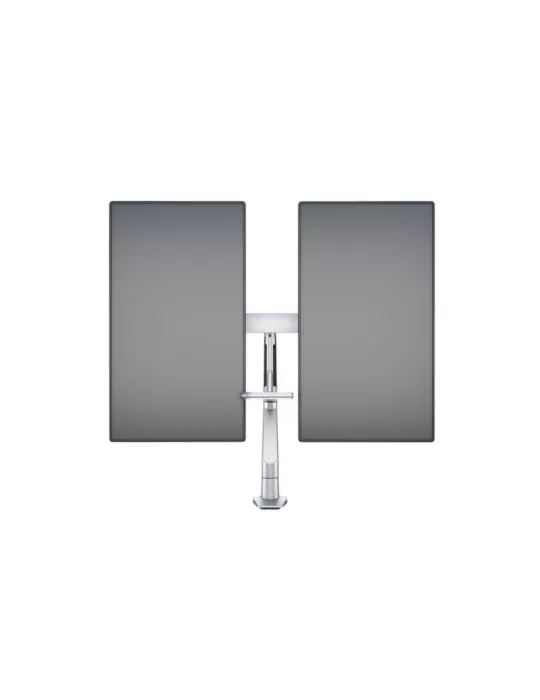 MULTIBRACKETS 6362 Gelenkige Tischhalterung Multibrackets Gas Lift Arm w. Duo Crossbar - 2 Bildschirme von 15 -28  VESA Max 10