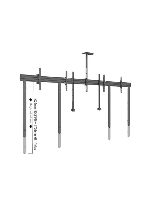 MULTIBRACKETS 3991 Support sol mur Multibrackets Collaboration - Side by Side with brackets - écran 32"-90" VESA Max 800x400