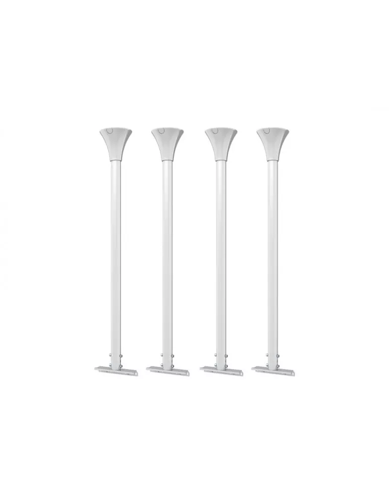 MULTIBRACKETS 5704 Kit de Barres sol-plafond pour caisson Multibrackets Floor to Ceiling Kit Large White - ecran 75 -98  MULTI