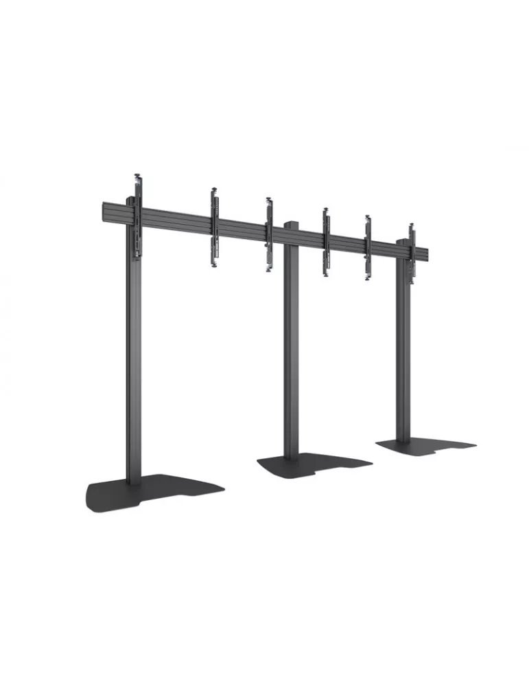 MULTIBRACKETS 3519 Support sol Multibrackets MBF3x1U Série M Pro - 3 écrans 32" - 65" VESA Max 400x400