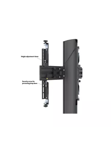 MULTIBRACKETS 3519 Soporte de suelo Multibrackets MBF3x1U M Pro Series - 3 pantallas 32  - 65  VESA Max 400x400 MULTIBRACKETS 2