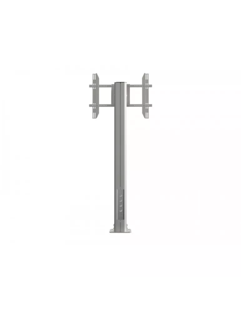 MULTIBRACKETS 6337 Bildschirmständerstange 210cm hoch Multibrackets Public Display Stand Pillar 210 Silver - Inklusive 220V-St