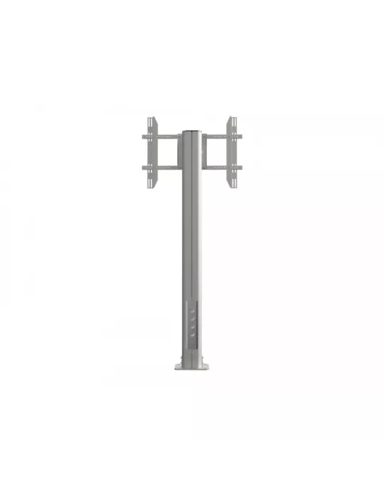 MULTIBRACKETS 6337 Barre de support écran 210cm de hauteur Multibrackets Public Display Stand Pillar 210 Silver - Rail d'alimen