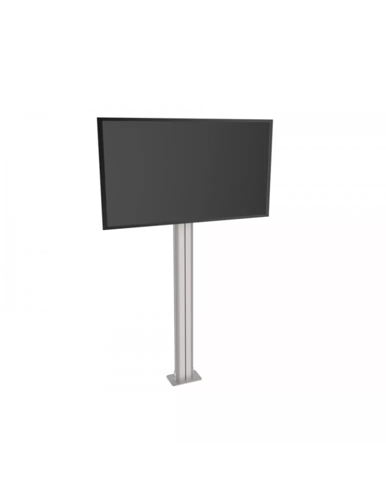 MULTIBRACKETS 6337 Barre de support écran 210cm de hauteur Multibrackets Public Display Stand Pillar 210 Silver - Rail d'alimen