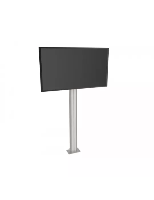 MULTIBRACKETS 6337 Barre de support écran 210cm de hauteur Multibrackets Public Display Stand Pillar 210 Silver - Rail d'alimen